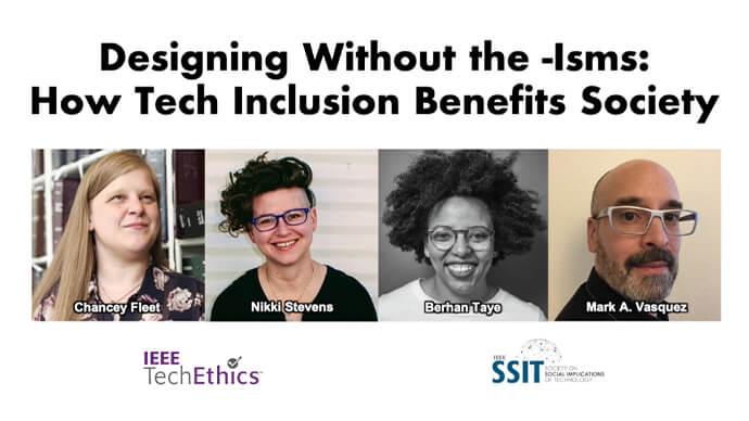Designing Without the -Isms: How Tech Inclusion Benefits Society